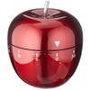 TFA Dostmann Apple 38.1030.05 Kitchen Timer Stainless Steel Red