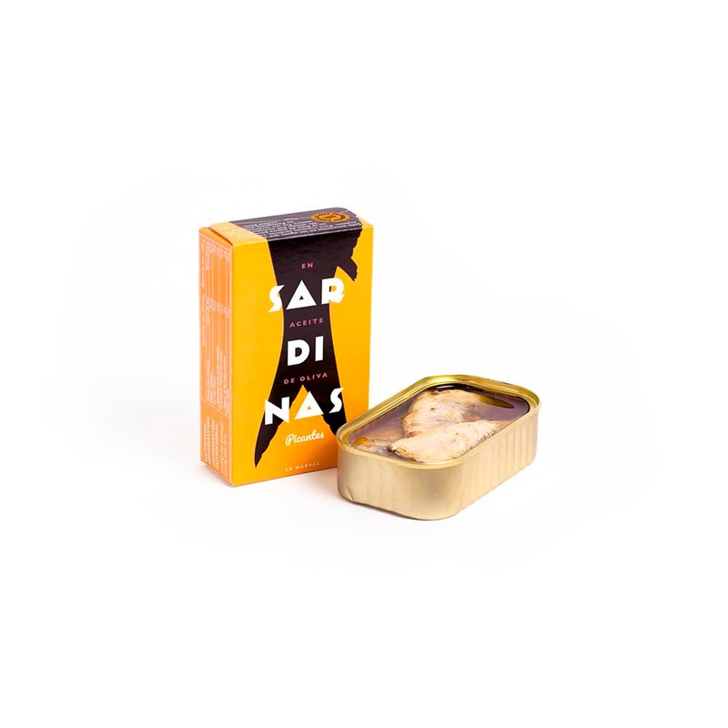 La Narval. Sardines sampler. Pack of four recipes. 3/5 sardines