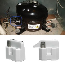 Refrigerator PTC Compressor Starter Relay IC102 Replacement for Whirl Pool Ken-More Maytag Frigidaire Refrigerator 5303007173 AP2136233 08017226