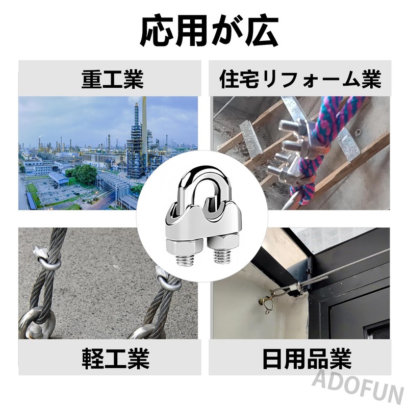 Wire Rope Clip, Wire Rope Clamp, Wire Clamp Clamp Made