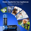 Hixon AA Rechargeable Batteries with Charger,Hixon 3500mWh High-Capacity Rechargeab...