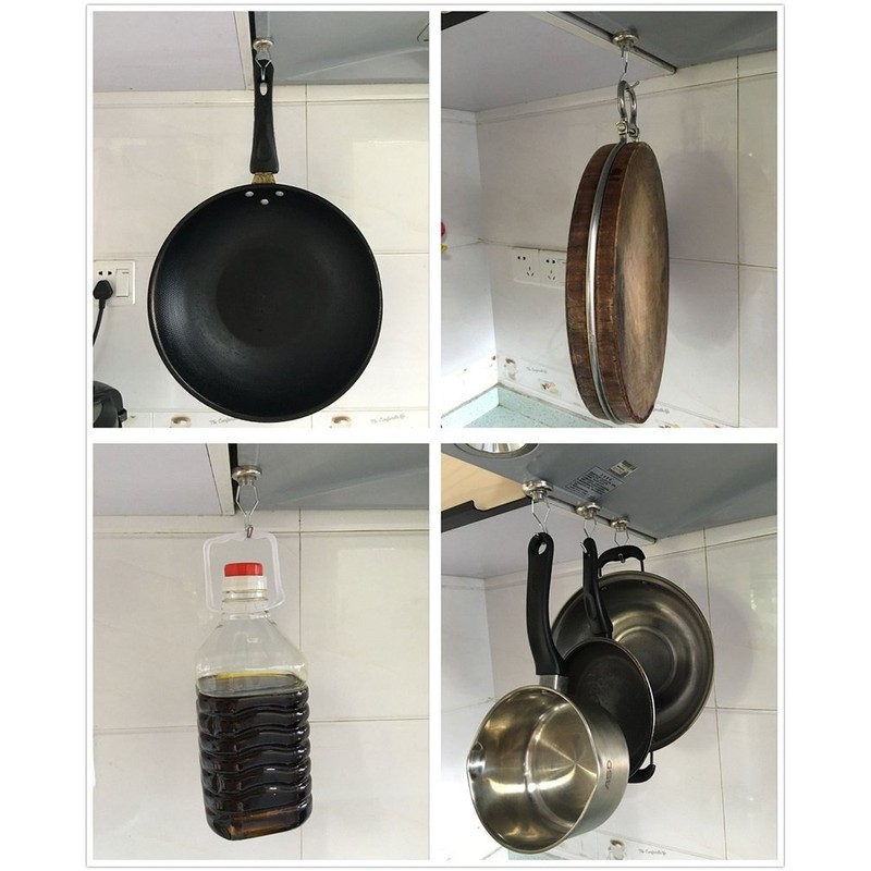 Super Strong Magnetic Hooks, Load Capacity 44.1 lbs (20 kg),