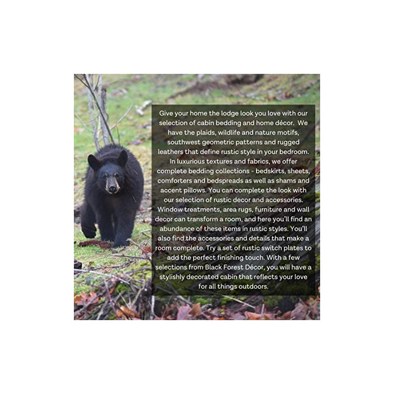 Black Forest Décor Antler & Wood Mirror