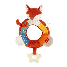sigikid 43224 Baby Active Toy Grasping Toy, Multi-Coloured / Fox