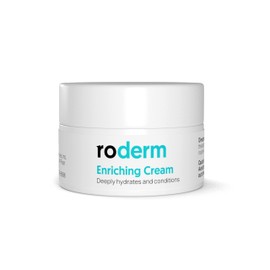 Ro Derm Enriching Cream | Instant 24-hour Hydration, Moisturizes for Hydrated, Smoother Skin | Includes Ceramide NP, Shea Butter & Humectants | 25 mL