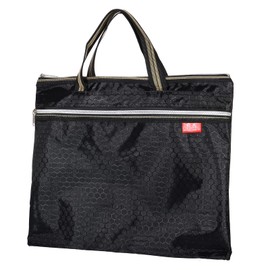 PATIKIL Waterproof Zipper File Bag, Documents Books Tools Storage Zip Pouch for Office Travel, Black