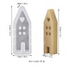 Tone Fun Love House Shape Candle Silicone Molds for Making
