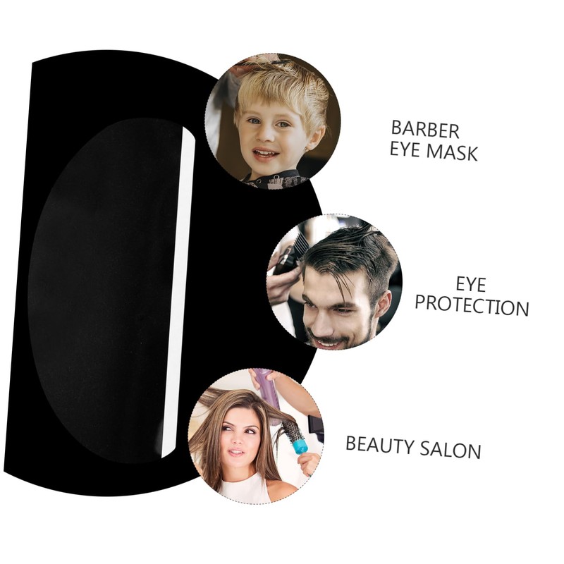 Baluue Shower Shield Facial Protection Cover 25pcs Hairdressing Stickers Hair