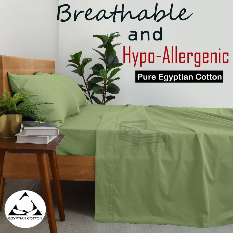 CaliKing Split California King Sheets Set - 5 Pieces Adjustable