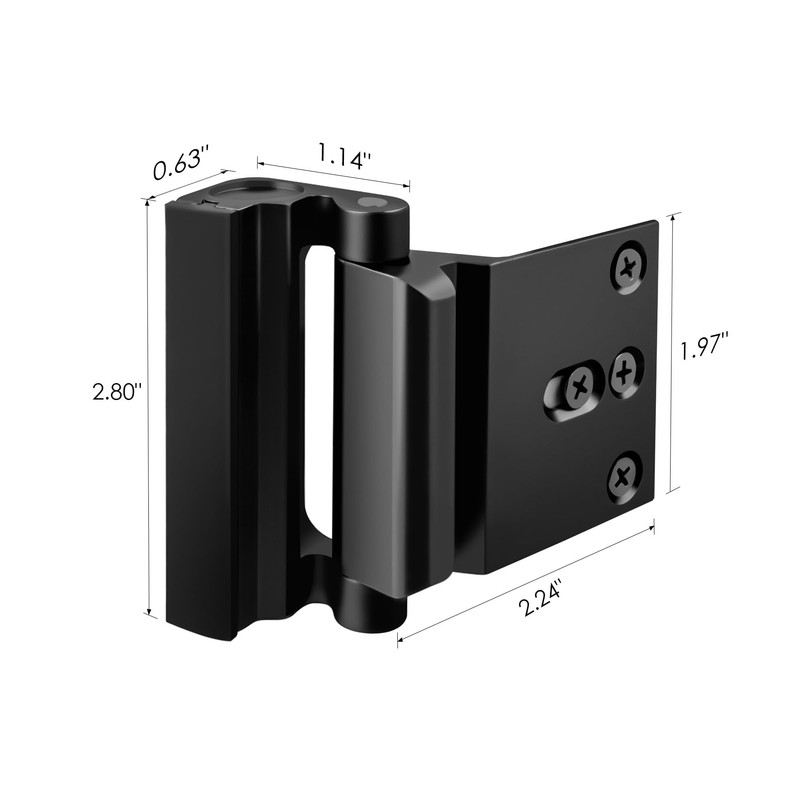 Door Reinforcement Lock for Front Door Child Proof Top of