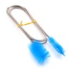 SOWAKA Stainless Steel Pipe Cleaner Flexible Brush Cleaning Plumbing (Blue)