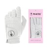 CROWNBLANKS Women's Left Hand Golf Glove, 1 Piece Soft Cabretta