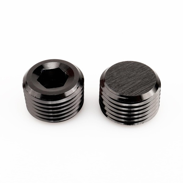 AC PERFORMANCE Aluminum 1/2" NPT Male Socket Allen Head Pipe