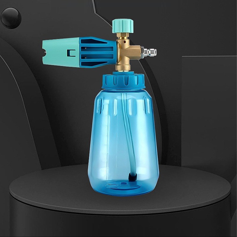 1L 4000psi Foam Generator Adjustable High Pressure Sprayer Washer Can