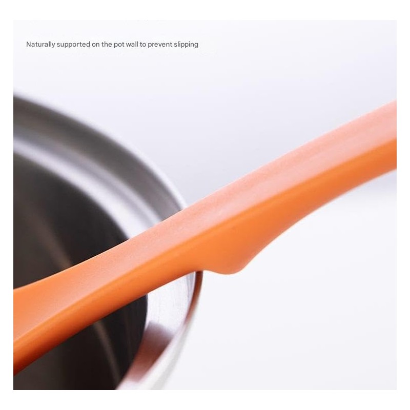 Skimmer Spoon with Handle - Large Straining Spoon - Plastic