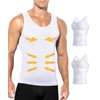 Casey Kevin Pack of 2 Tummy Control Vest Men's Body