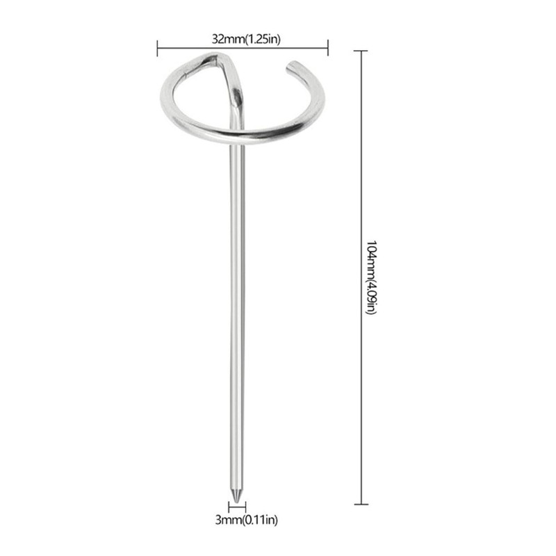 Skewers for Air Fryer, Pack of 10 Meat Skewers for