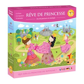Zoe Yateka - Princess Dream - Strategy Game - Board Game for Children - From 5 Years