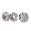 BOZONLI M3.5 (3.5 mm) Hex Nuts Locking Nuts Lock Nuts