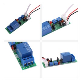 Adjustable Cycle Timer Delay On/Off Switch Relay Module Precision for Equipment and Fish Tank (DC 5V Adjustable 0-30 Minutes)