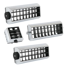 Nirakoka A/C Dash Vents SET 4 PCS # 3979751 & 14014536 - Compatible with Chevy Gmc TRUCK 1981-1987