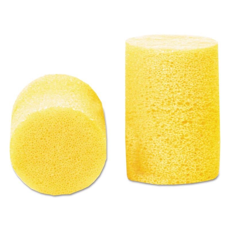3M 3101001 E·A·R Classic Earplugs, Pillow Paks, Uncorded, PVC Foam,