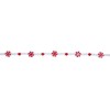 Northlight 9' Red and White Peppermint Candy Beaded Christmas Garland,