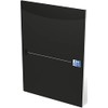 Oxford Office Letter Pad A4 Lined Black Glued Top