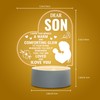 Son Gifts Acrylic Night Light, Engraved Acrylic USB Night Light