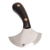Leather Round Knife DIY One Piece Grinding Powder Steel Incisive