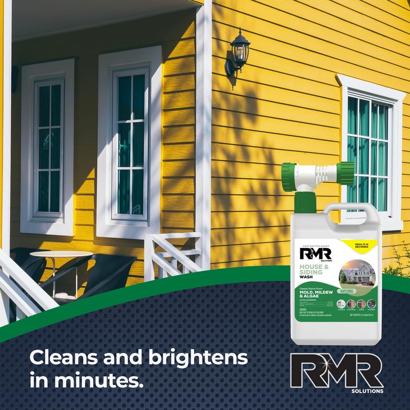 RMR House and Siding Wash - Commercial-Grade Outdoor Stain Remover
