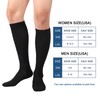 DRESHOW 4 Pairs Compression Socks for Men and Women Circulation