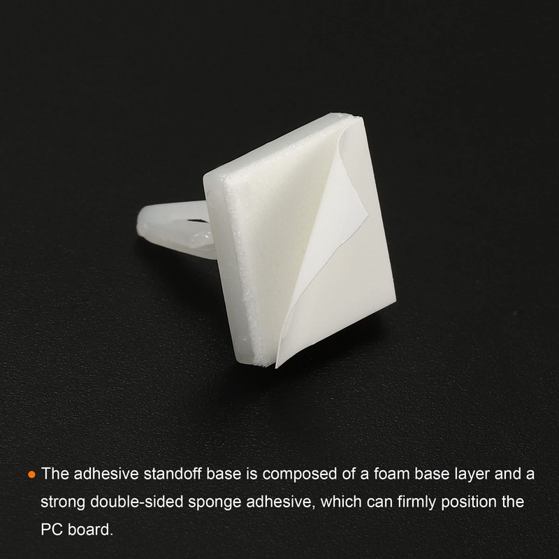 PATIKIL 30 Pack Reverse Mounting Insulation Angle Column PCB Spacer