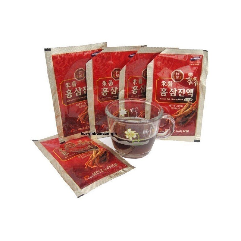 동의홍삼진액골드 90mlX60포/금산한누리위탁몰몰 Dongui Red Ginseng Extract Gold 90ml X 60