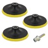 3pcs 5-Inch/125mm Hook and Loop Backing Pad Disc for Sander