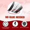 EPUDY FIHSALA Self Adhesive Lash Clusters Fox Eye 11-13-15mm Manga