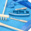 Mini Meditation Zen Garden Wooden Sand Table Decor Kit with