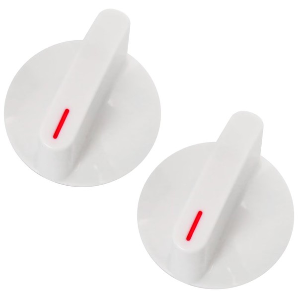 BGEHHCY 2 Pack WH1X2721 Washer Dryer Selector Knob for Hotpoint