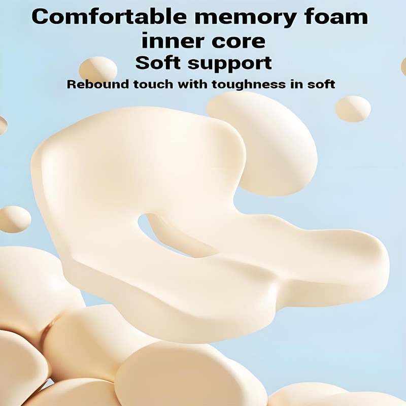 Memory Foam Truck Seat Cushion for Truck Driver – Ergonomic