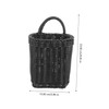 Gatuida Elegant Wall Hanging Basket Rattan Storage Woven Basket Home