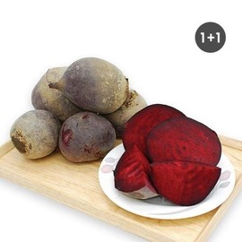 Green Bitten Organic Beet 2kg (1+1 total 4kg) from Haenam, Jeollanam-do / 초록한입 유기농 비트 2kg (1+1 총4kg) 전남 해남산