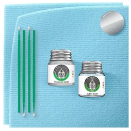 ERA Paints M8S - Circuit Silver Metallic for HYUNDAI Exact Match Automotive Touch Up Paint Jar - Essential Kit