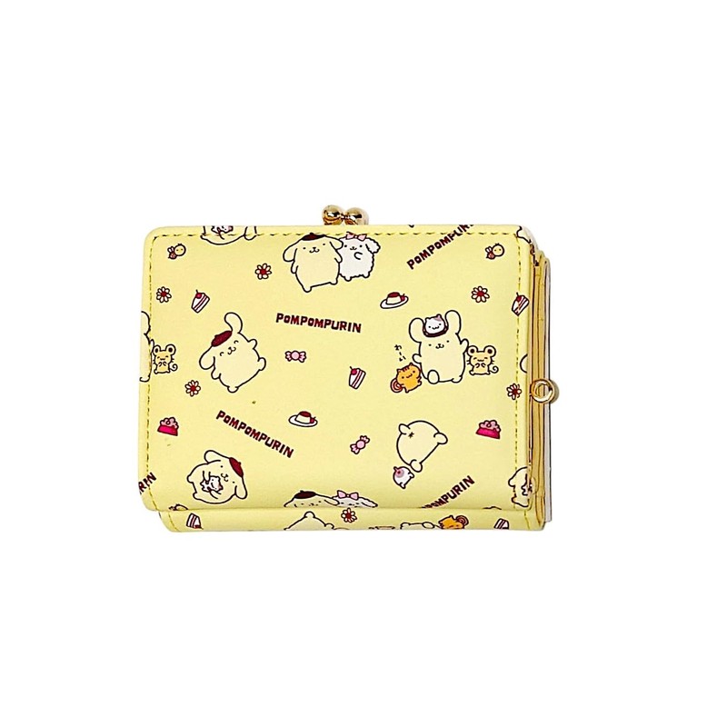 Aldi SR36-2 Sanrio Characters Trifold Wallet, pom pom pudding