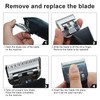 5 Pcs Professional Detachable Replacement Ceramic Blades set,compatible with Andis