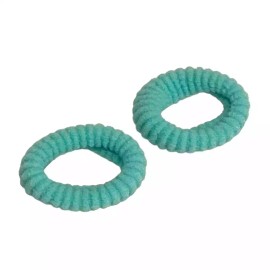 American Girl NEW American Girl HAIR TIES 2 Ponytail Holders Doll Styling Accessory Teal Blue