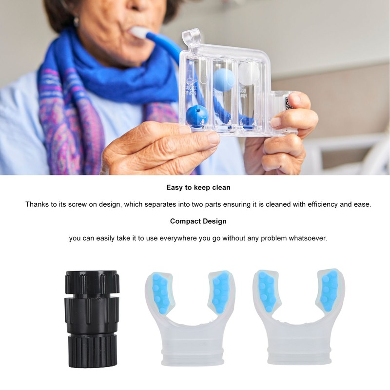 Respiratory Trainer Compact Improve Breathing Capacity Regulating Valve Respiratory Muscle