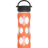 LIFEFACTORY 16oz Bottle Classic Cap Orbit Orange