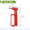 HOPESPANNER Universal Car Safety Hammer Glass Breaker Urgent Escape Tool