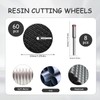 Cutting Discs 60 Pcs Grinder Discs,Metal Cutting Discs 32mm Glass