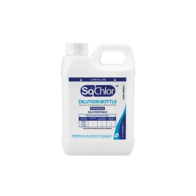 SoChlor Diluter (1 Litre)